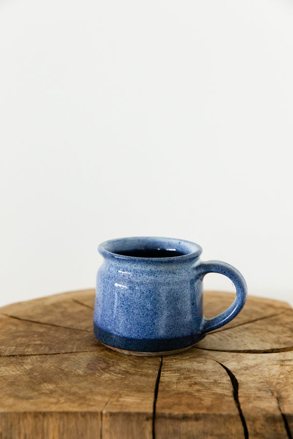 Hand Made Ceramic Ocean Blue Mug