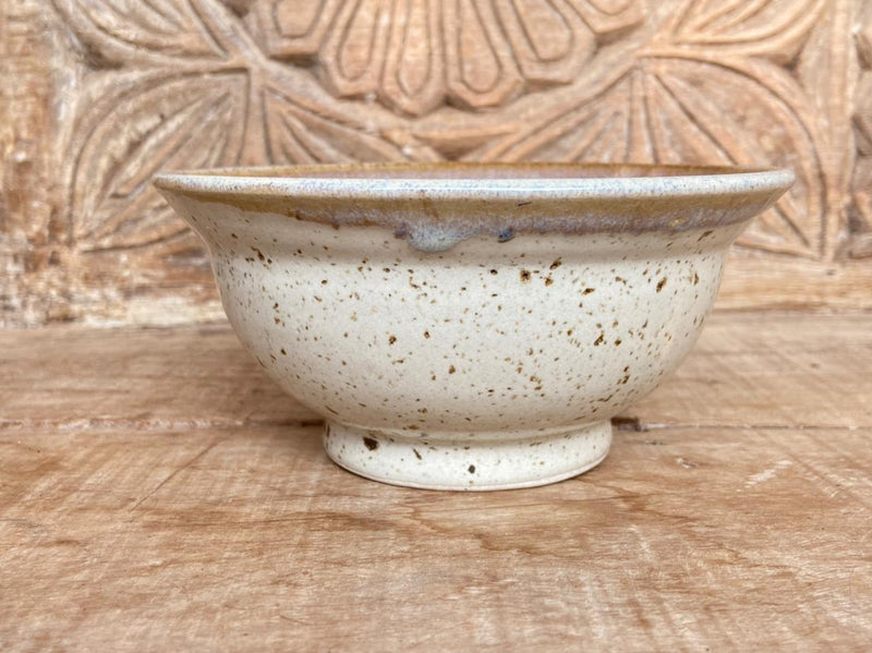 Hand Made Ceramic Cream Bowl